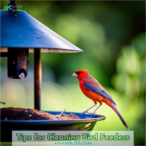 Tips for Cleaning Bird Feeders