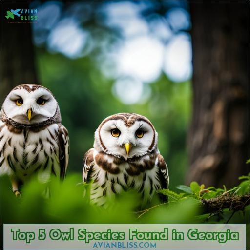 Top 5 Owl Species Found in Georgia