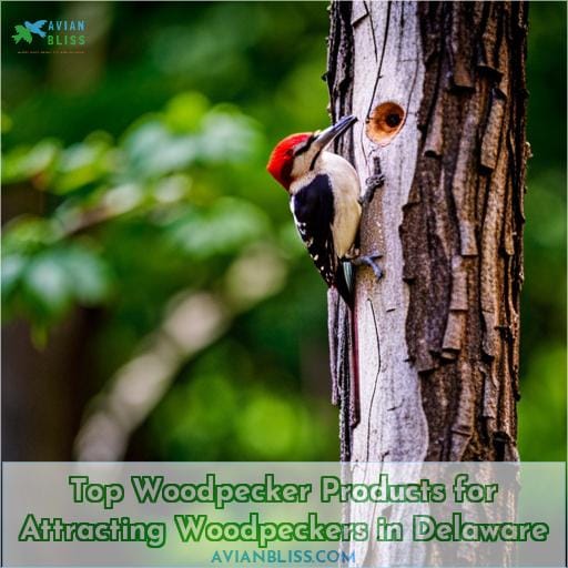 Top Woodpecker Products for Attracting Woodpeckers in Delaware