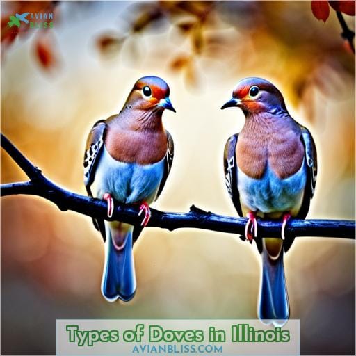 Types of Doves in Illinois