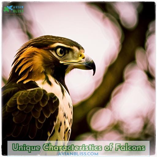 Unique Characteristics of Falcons