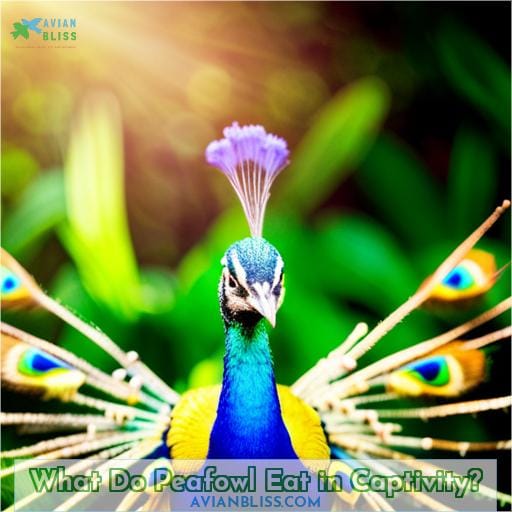 What Do Peafowl Eat in Captivity