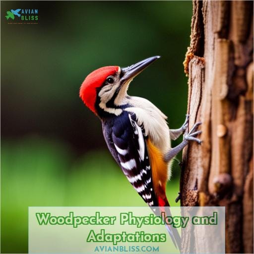Woodpecker Physiology and Adaptations