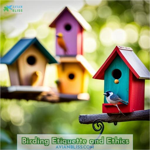 Birding Etiquette and Ethics