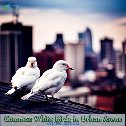 Common White Birds in Urban Areas