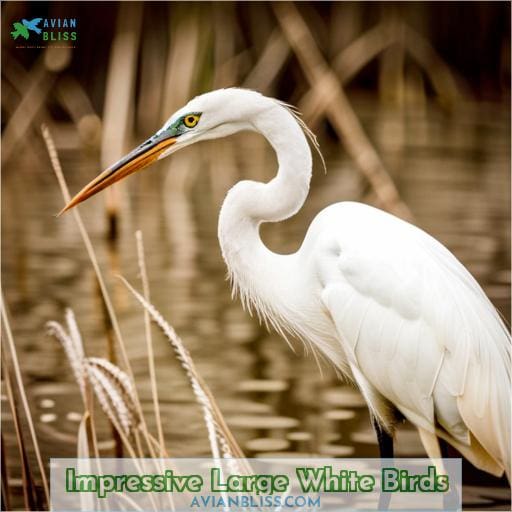 Impressive Large White Birds