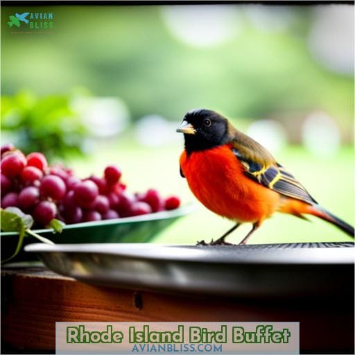 Rhode Island Bird Buffet