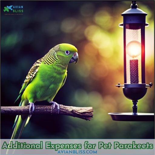 Additional Expenses for Pet Parakeets