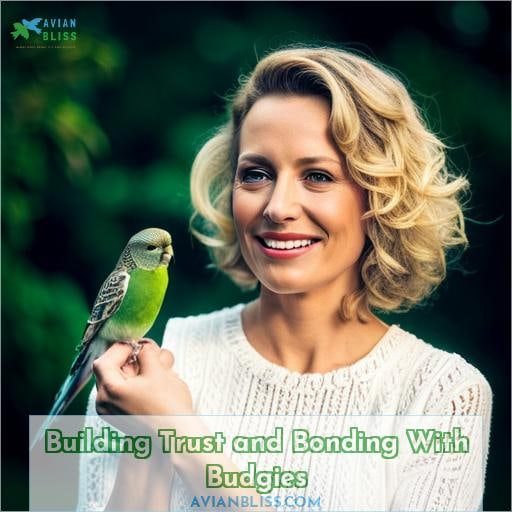 Building Trust and Bonding With Budgies
