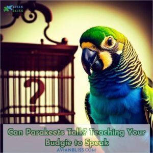 can parakeets talk at all