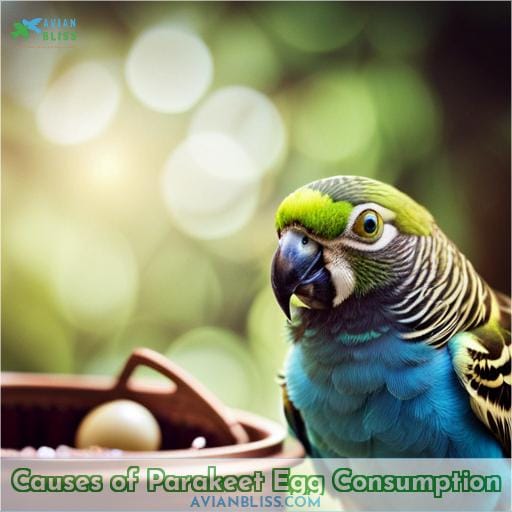 Causes of Parakeet Egg Consumption