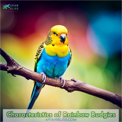 Characteristics of Rainbow Budgies