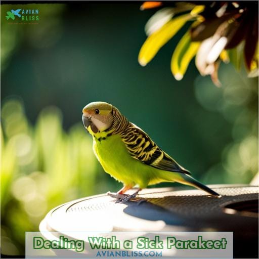 Dealing With a Sick Parakeet