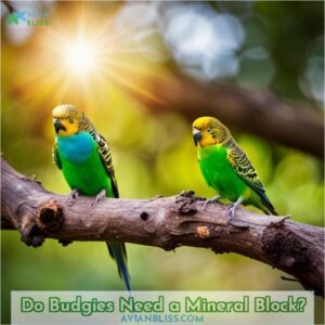 do budgies need a mineral block