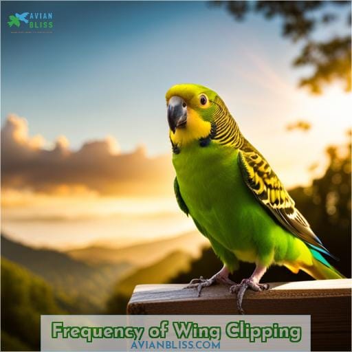 Frequency of Wing Clipping