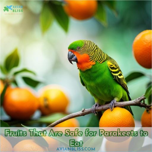 Fruits That Are Safe for Parakeets to Eat