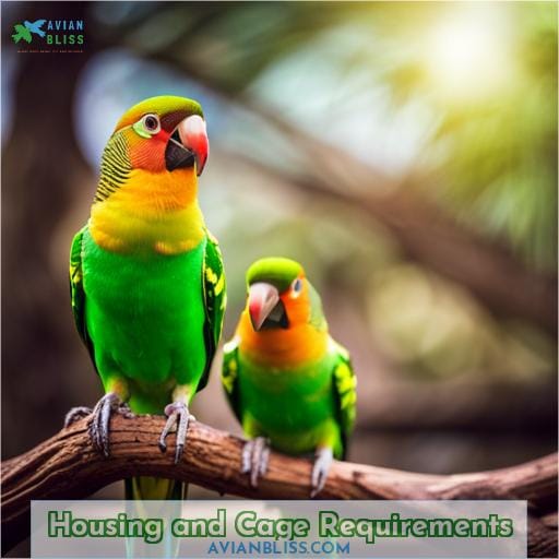 Housing and Cage Requirements