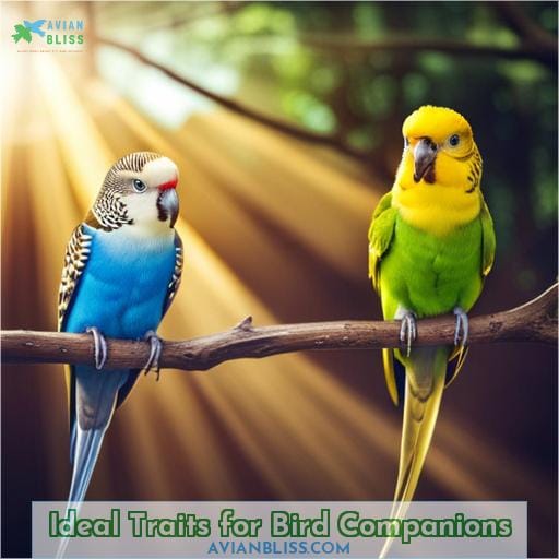 Ideal Traits for Bird Companions