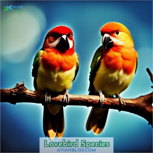 Lovebird Species