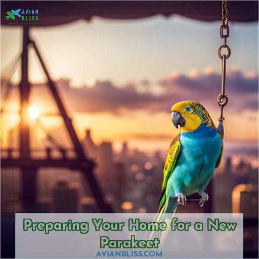 Preparing Your Home for a New Parakeet
