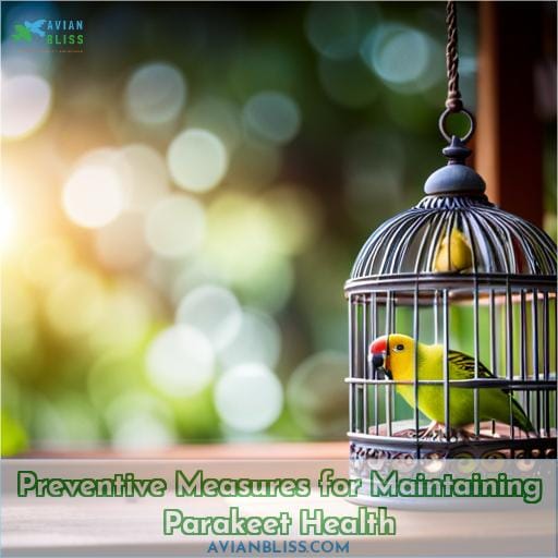 Preventive Measures for Maintaining Parakeet Health