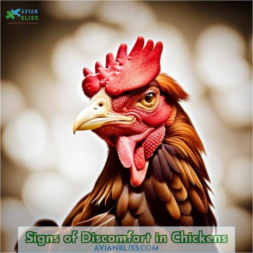 Signs of Discomfort in Chickens