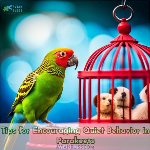 Tips for Encouraging Quiet Behavior in Parakeets