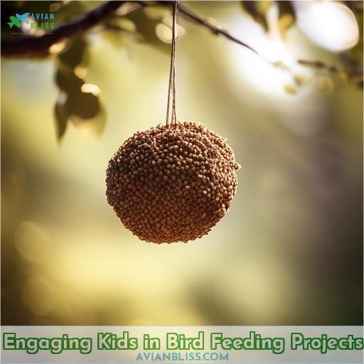 Engaging Kids in Bird Feeding Projects
