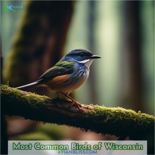 Most Common Birds of Wisconsin