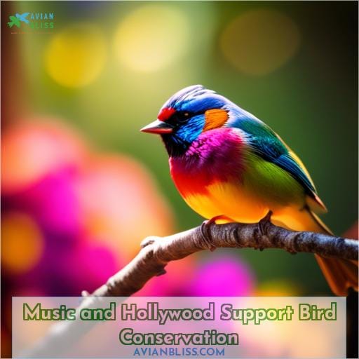 Music and Hollywood Support Bird Conservation