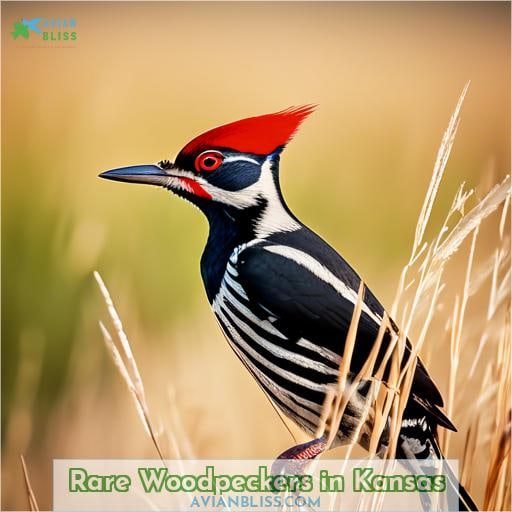 Rare Woodpeckers in Kansas