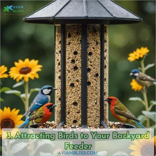 3. Attracting Birds to Your Backyard Feeder