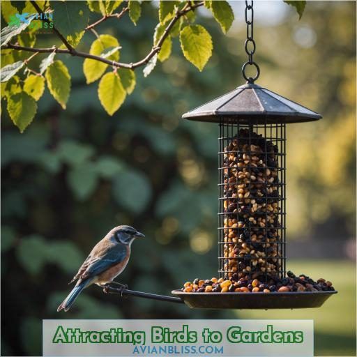 Attracting Birds to Gardens