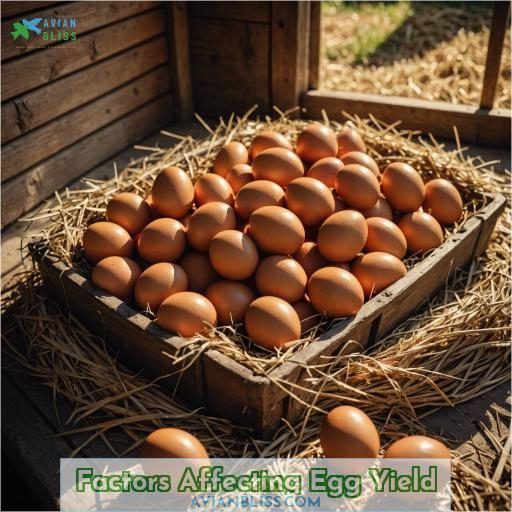 Factors Affecting Egg Yield