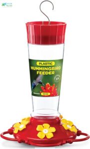 Hummingbird Feeder 10 oz Plastic