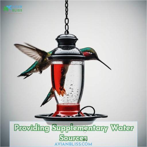 Providing Supplementary Water Sources