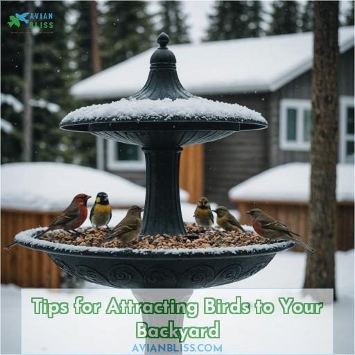 Tips for Attracting Birds to Your Backyard