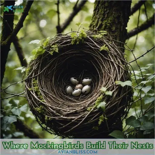 Where Mockingbirds Build Their Nests