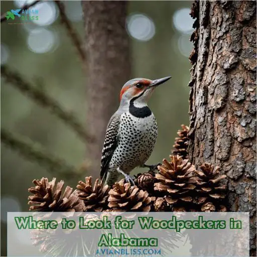 Where to Look for Woodpeckers in Alabama