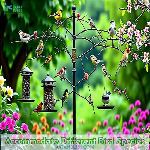 Accommodate Different Bird Species