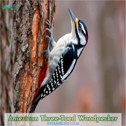 American Three-Toed Woodpecker