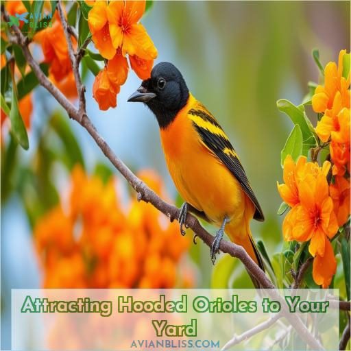 Attracting Hooded Orioles to Your Yard