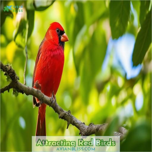 Attracting Red Birds