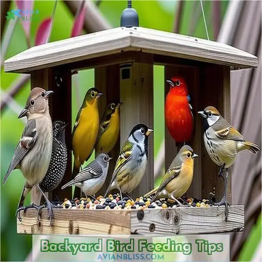 Backyard Bird Feeding Tips