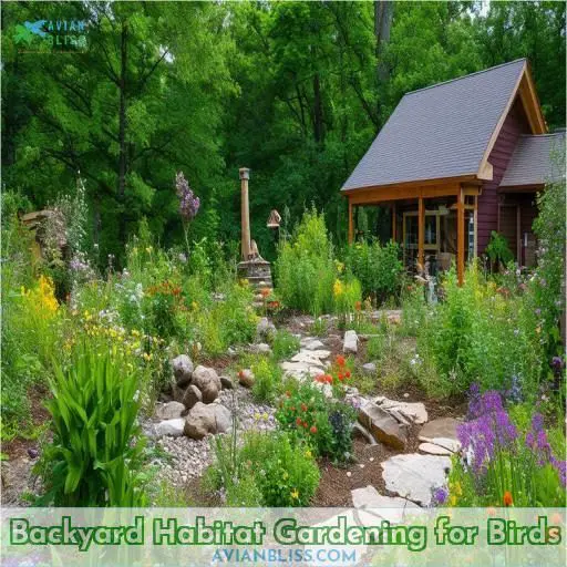 Backyard Habitat Gardening for Birds