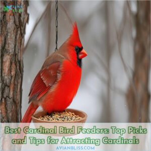 best cardinal bird feeders