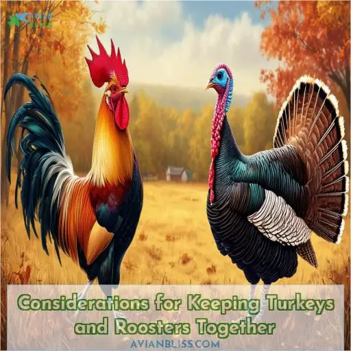 Considerations for Keeping Turkeys and Roosters Together