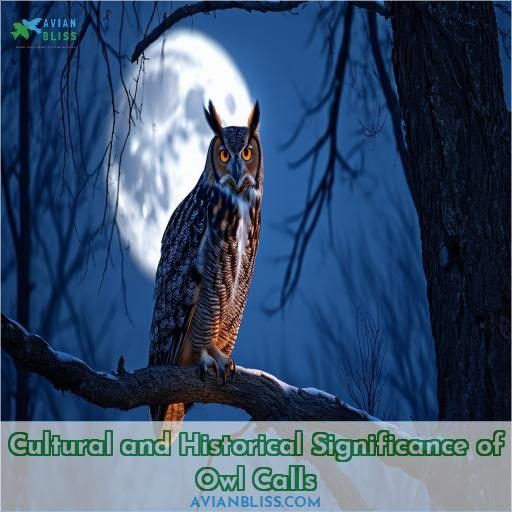 Cultural and Historical Significance of Owl Calls