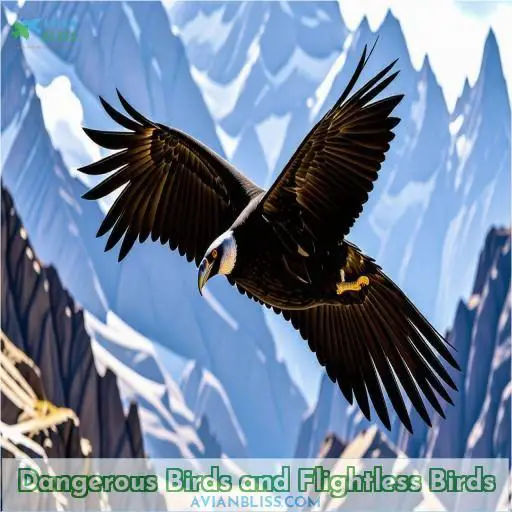 Dangerous Birds and Flightless Birds