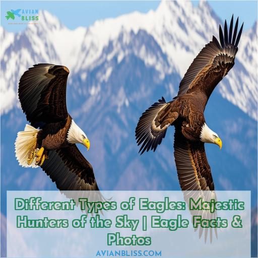 different types of eagles